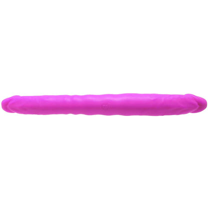 Colours Double Pleasure 12 Inch Dildo in Purple