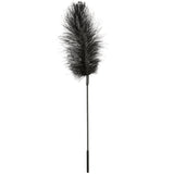 Ostrich Feather Body Tickler in Black