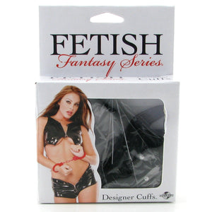 Fetish Fantasy Designer Cuffs in Black - Tasteful Desires Adult Shop