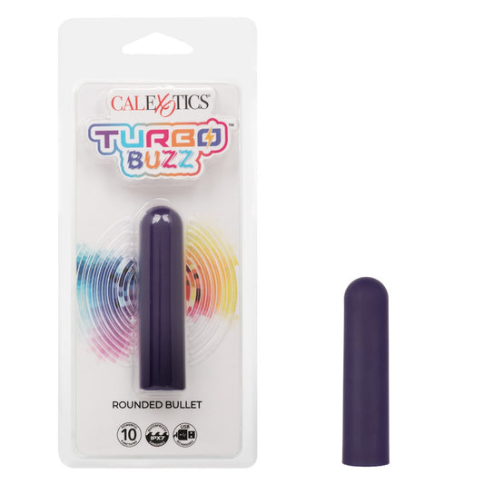 Vibrador redondo tipo bala Turbo Buzz en color naranja