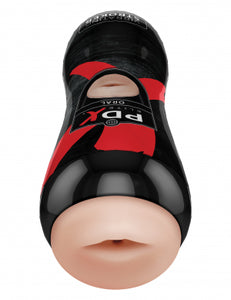PDX ELITE VIBRATING ORAL STROKER