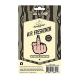 Wood Rocket Middle Finger Peach Air Freshener - Cologne