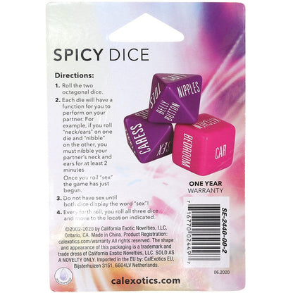 Spicy Dice - Tasteful Desires Adult Shop