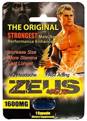 Zeus Plus Male Supplement 1pk - Tasteful Desires Adult Shop