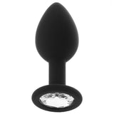 Hookup Secret Gem Butt Plug with Black Panties in OS - Tasteful Desires Adult Shop