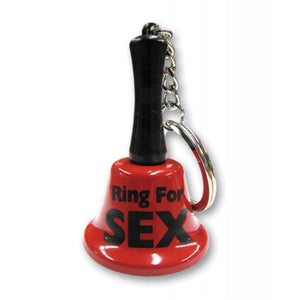 Ring For Sex Keychain - Tasteful Desires Adult Shop