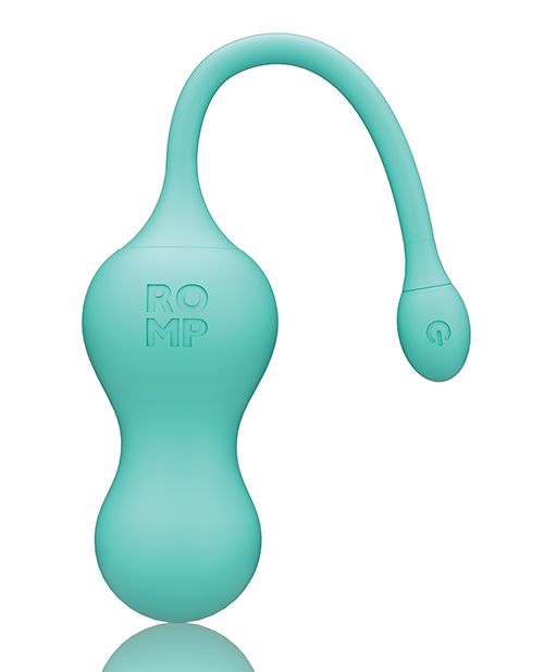 ROMP Cello Remote Control G-Spot Vibrating Egg - Blue - Tasteful Desires Adult Shop