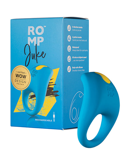 ROMP Juke Cockring - Blue - Tasteful Desires Adult Shop