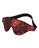 Scandal Black Out Eyemask - Black/Red - Tasteful Desires Adult Shop
