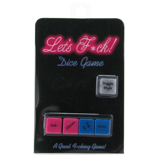 Let's F*ck! Dice Game - Tasteful Desires Adult Shop