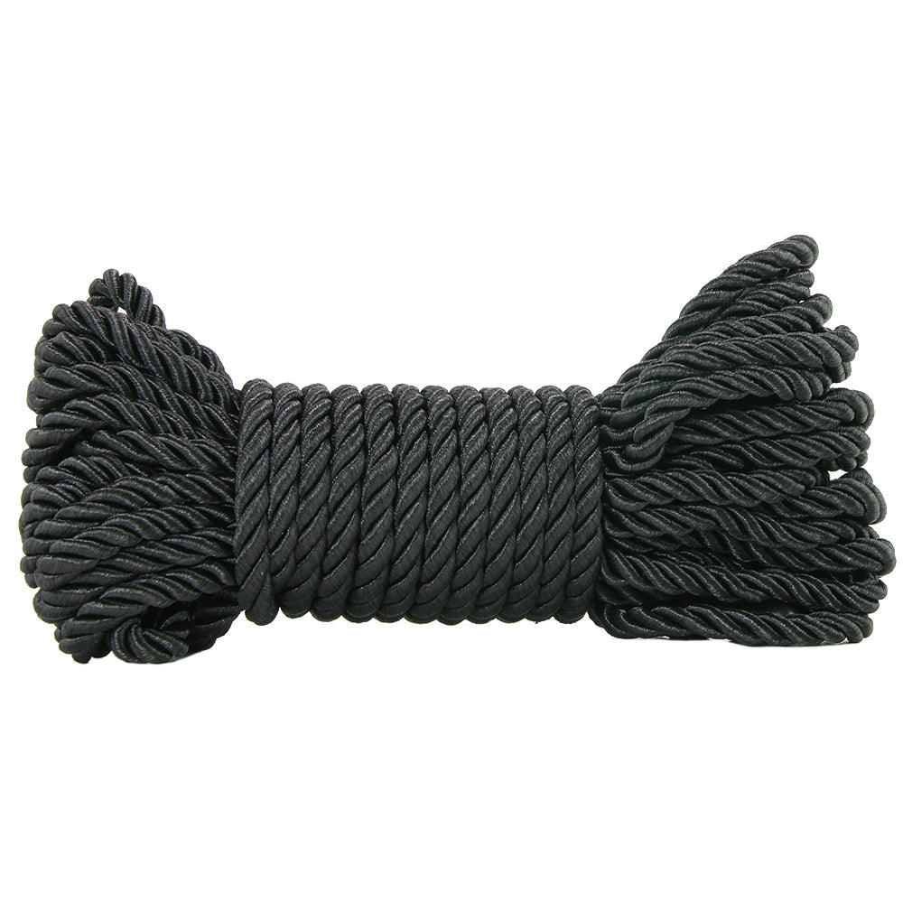 Scandal Black BDSM Rope - Tasteful Desires Adult Shop