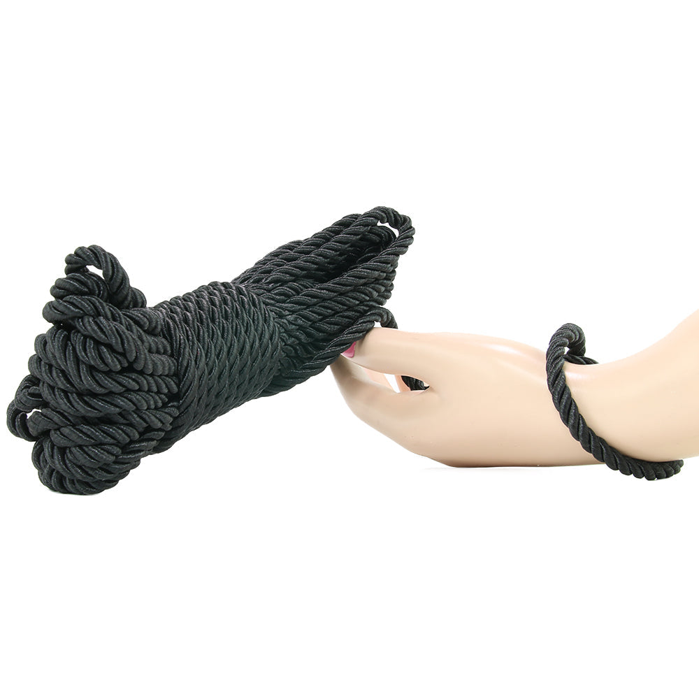 Scandal Black BDSM Rope - Tasteful Desires Adult Shop