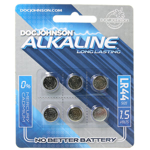 Long Lasting LR44 Alkaline Battery in 6 pack - Tasteful Desires Adult Shop