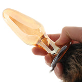 Tailz Glass Fox Tail Anal Plug - Tasteful Desires Adult Shop
