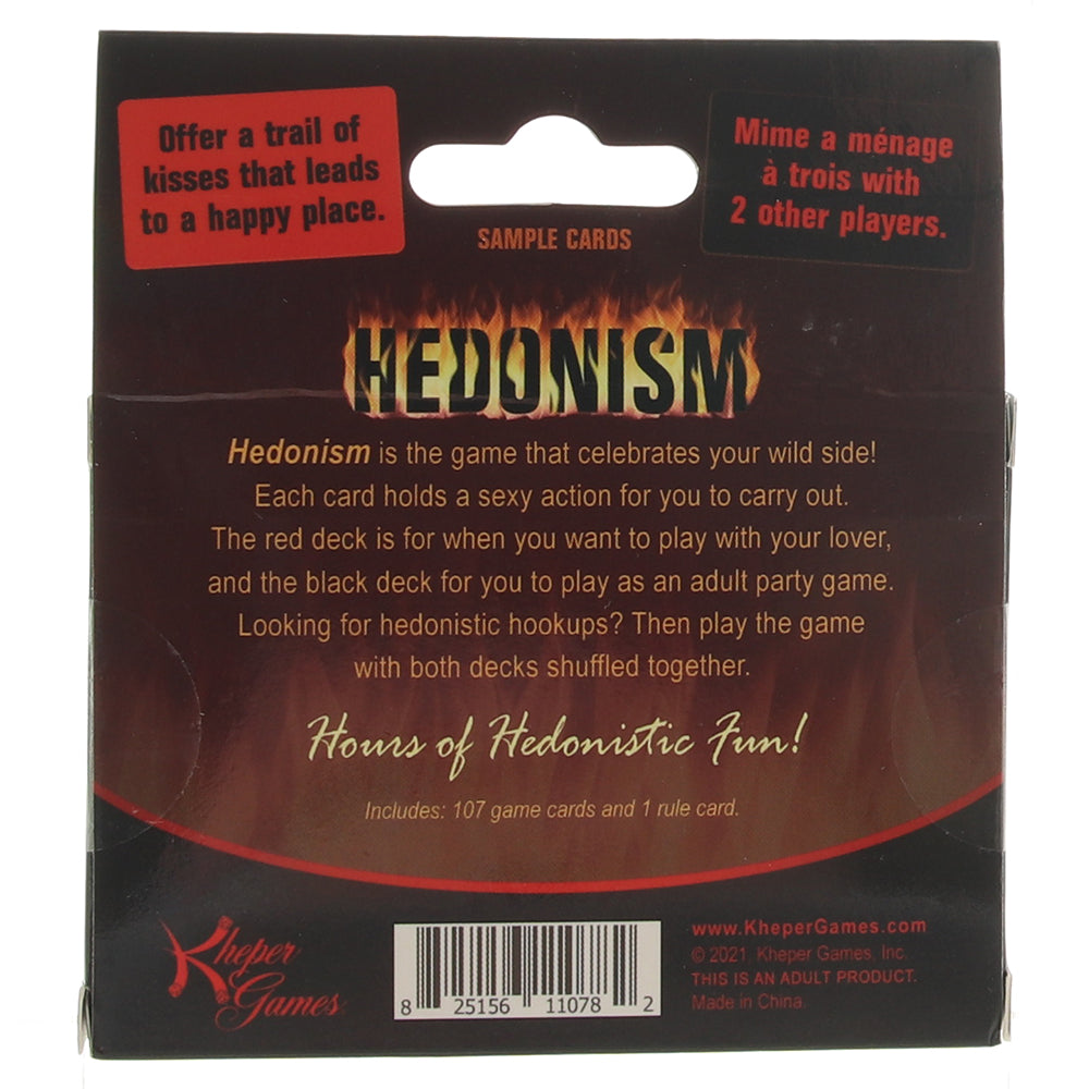 Hedonism Hookups Couples or Sex Party Card Game - Tasteful Desires Adult Shop