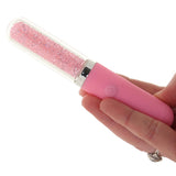 Stardust Posh Rechargeable Glass Vibe in Pink - Tasteful Desires Adult Shop