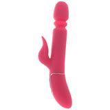 Shameless Slim Charmer Thrusting Rabbit Vibe in Pink - Tasteful Desires Adult Shop