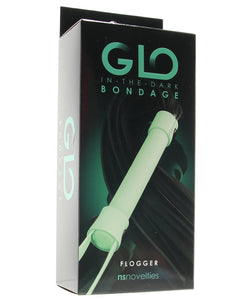 GLO Glow In The Dark Flogger - Tasteful Desires Adult Shop